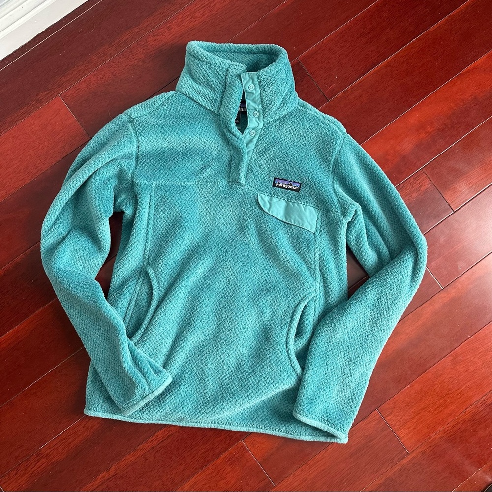 Patagonia Re-Tool Snap Fleece Pullover Women’s Mogul Blue XS